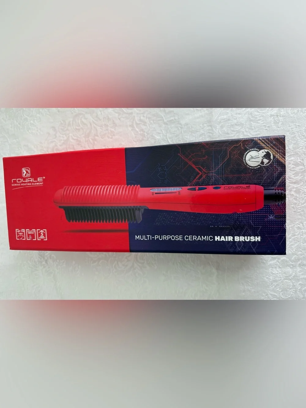 Royale Genius Heating Ekement Multipurpose;ceramic hair brush